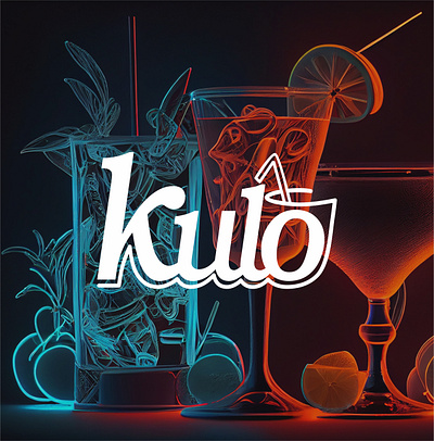 Kulo Logo branding cafe coffee design drink graphic design illustration inspire juice logo vector