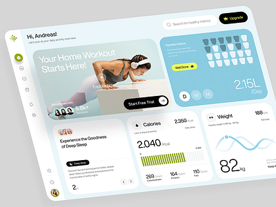 Dashboard UI UX Design by Umair Hafeez on Dribbble