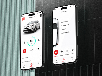 Toyota Mobile App Redesign