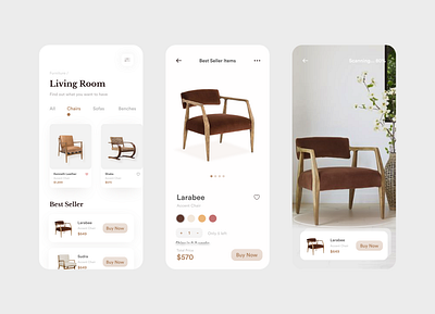 Interior Furniture Store Mobile App app application decor design ecommerce furniture furniture app home interior interior decor interior design interior design apps interior design mobile apps living minimalist decor mobile application