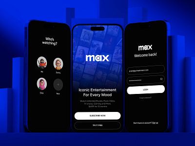 HBO MAX Mobile App Redesign