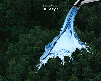 Water Web UI design figma ui ux web webdesign