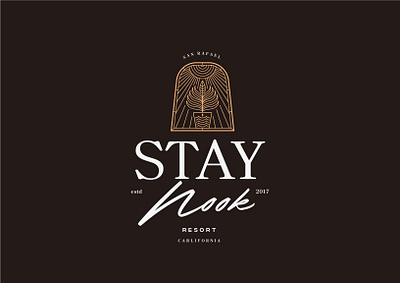 Stay Nook branding classic design graphic design illustrator logo logo design vector