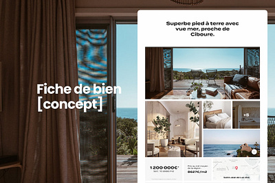 Fiche de bien [concept] fiche de bien immobilier real estate scroll animation ui design video