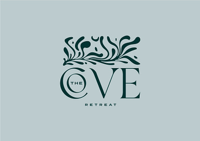 The Cove Retreat branding classic design graphic design illustration illustrator logo vector