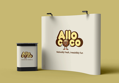 New look: ALLO COCO branding graphic design logo ui