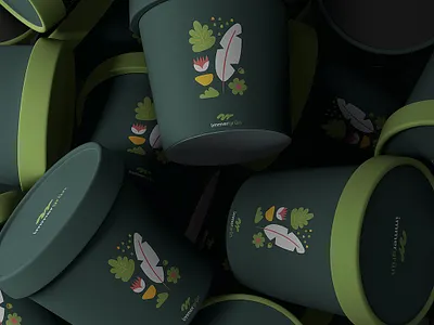 IMMERGRUM Packaging 3d branding design graphic design illustration logo mockup ui ux vector