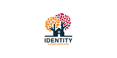 Colorful Treehouse logo 3d animal animation brand branding colorful design graphic design home house icon illustration land logo logos motion graphics nature tech trees ui