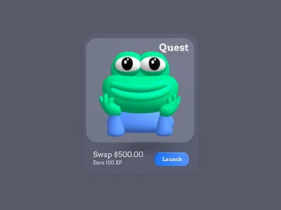 Pepe 3D 3d blockchain crypto pepe