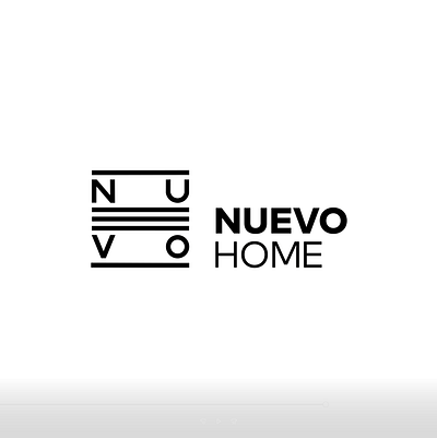 Nuevo Home Logo Animation animation logoanimation logomotion motion graphics