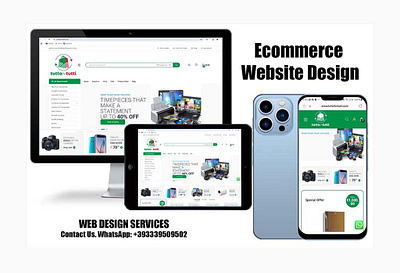 Ecommerce Website Design Services 3d logo design 3d logo designer branding design ecommerce website design graphic design lettermark logo design logo logo design logo designer logo maker ui ux web design web designer website design wordpress designer