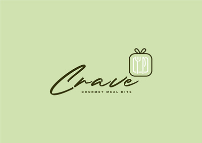 Crave Gourmet branding classic design graphic design illustration illustrator logo logo design vector