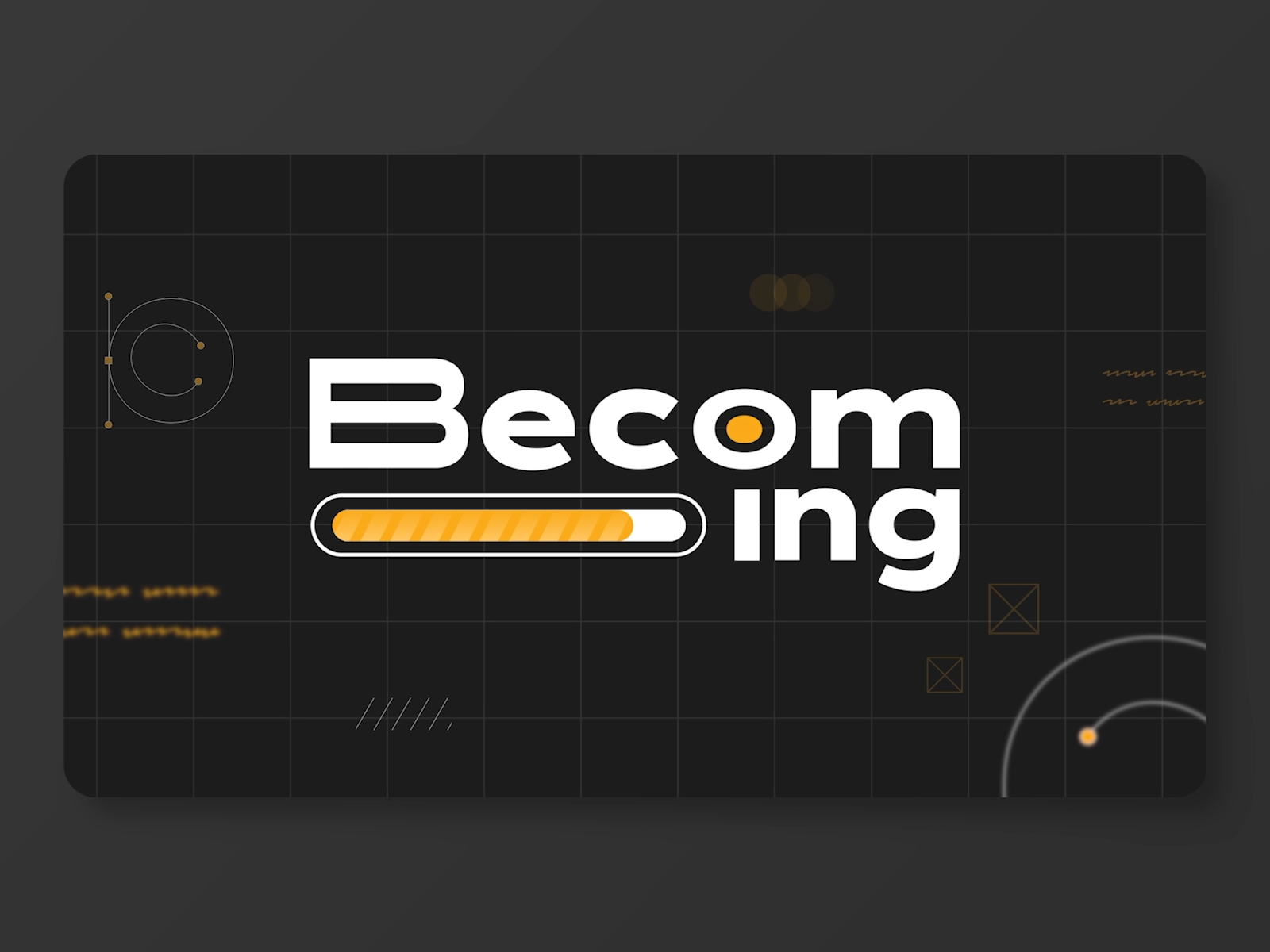 Logo Becoming - Motion Graphics animation graphic design logo motion graphics title