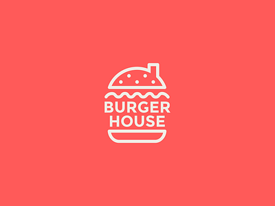 Burger House Logo branding logo