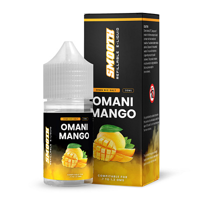 Smooth Refillable E-Liquid e juice e liquid packaging vape vape juice vape liquid vaping vapor