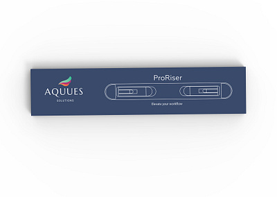 Aquus Pro Riser box design branding label label design packaging packaging design product packaging riser