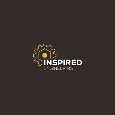 Unused Logo for Inspired Engineering Contest Design branding clean creative design graphic design logo minimalist simple vector