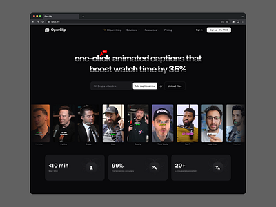 OpusClip - Website