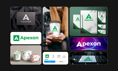 Apexon Logo - Brand Identity - Branding - Design boldlogo branding branding design creativelogo graphic design logo modernlogo