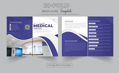 Modern medical bifold brochure design template bifold bifold brochure brochure brochure design brochure template care creative design healthcare healthcare brochure hospital medical medical brochure modern modern brochure print print design professional template vector