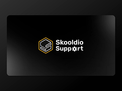 Logo Skooldio Support - Motion Graphics animation branding graphic design logo motion graphics