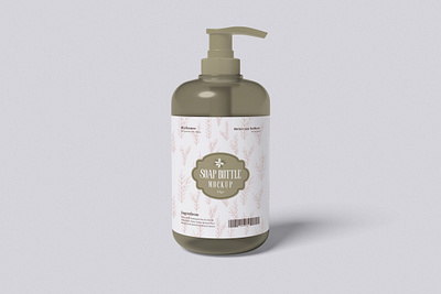 Soap Bottle Mockup Bundle Set - Rielismee pump