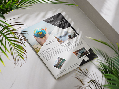 Travel Flyer Design Template graphic design tryprography wanderlust flyer