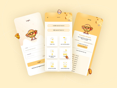 Restaurant Coupon App Ui Design digital coupons app