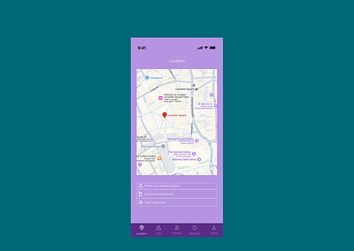 Day 20: Location tracking app dailyui