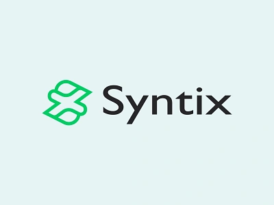 Syntix Logo | Modern Sx Or Xs Logo design lettermark lettermarks logo syntix branding syntix logo