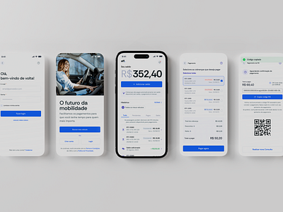 Free Flow app app brand free flow logo toll ui ux