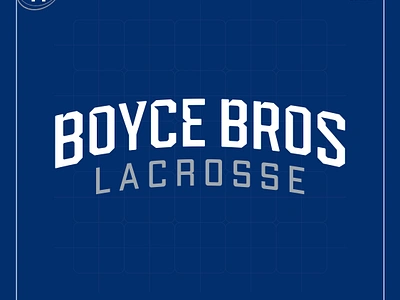 Boyce Bros Lacrosse brand identity branding graphic design lacrosse logo logo design logo suite logo type logotype mockups sport sports typography word mark wordmark