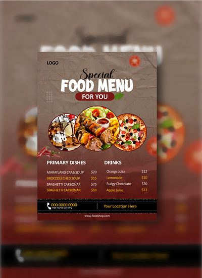 Food Menu Design design food foodmenu graphic design menu menudesign restaurant