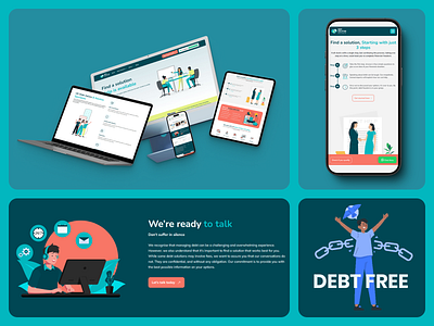 Debt Solution Advisor Website Design advisorwebsite cleandesign debtsolution financialservices financialsolutions fintechdesign minimalistwebdesign modernui problemsolvingui professionaldesign responsivedesign userfriendly uxdesign webinterface websitedesign