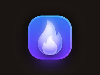 JuiApp logo app icon app icon fire icon gradient icon graphic design icon design logo logo icon mac app icon macos app icon