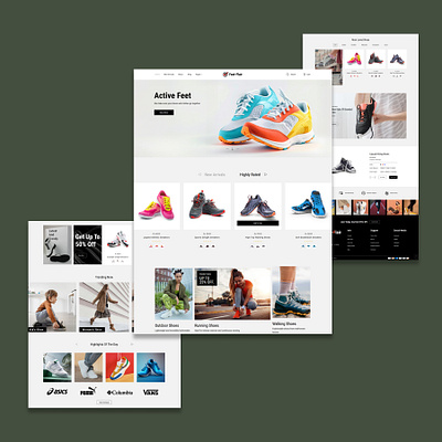 SHOES | E-COMMERCE | ONLINE-STORE branding design ecommerce website elementor elementore illustration landing page design product page redesign shopify shopify dropshipping shopify store shopify website speed optimization ui webdesign wordpress wordpress website design