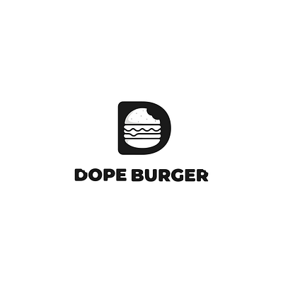 Dope Burger-Logo Design adobe branding click design design logo graphic design ilic ilicjure illustration jure jureilic logo logo design loopwash ui vector