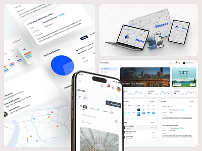 Asset Management Platform: Redefining Efficiency assetmanagement businesstools dashboarddesign datavisualization designshowcase figmadesign formbuilder moderndesign prototyping uiuxdesign userexperience userinterface webdesign workflowmanagement