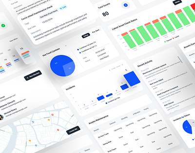 Asset Management Platform: Redefining Efficiency assetmanagement businesstools dashboarddesign datavisualization designshowcase figmadesign formbuilder moderndesign prototyping uiuxdesign userexperience userinterface webdesign workflowmanagement