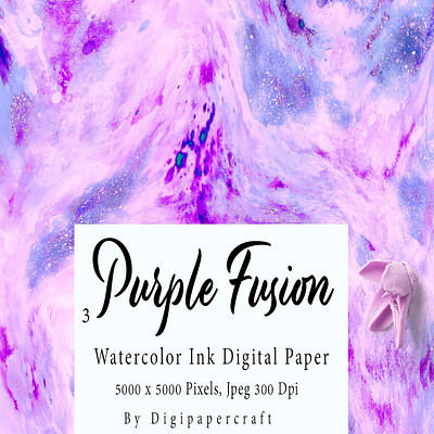 Purple Marble Digital Paper, Glitter Marble, Pink and Purple animation graphic design motion graphics