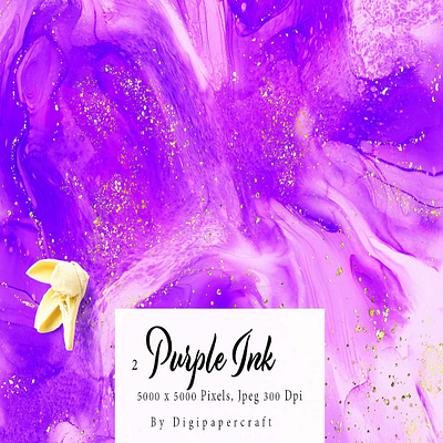 Purple Alcohol Ink paper, Alcohol ink , Watercolor Texture animation graphic design