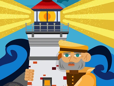 Lighthouse illustration lighthouse vector