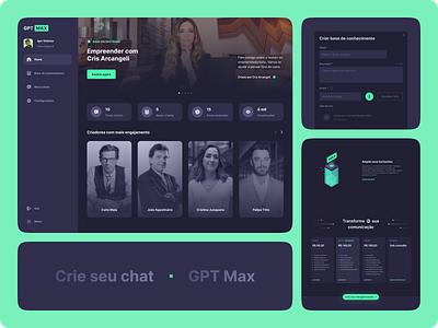 Brand & UI Design for AI platform ai brazil dashboard design gpt green interface platform ui uidesign