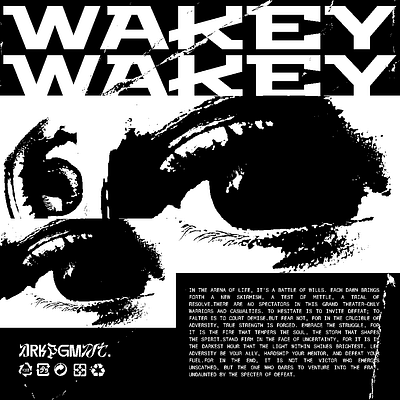 Wakey wakey animation design