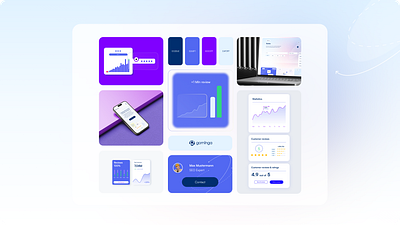 gominga rebranding & UI app branding design graphic design illustration landing page logo ui web design