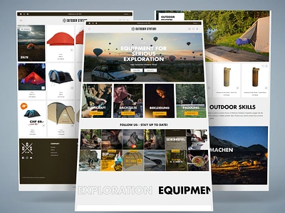 Shopify online store - Outdoor station ecommerce ecommerce website online store outdoor store shopify shopify experts shopify onlien store shopify store web designer web developer web development web experts webshop website redesign woocomerce wordpress wordpress experts