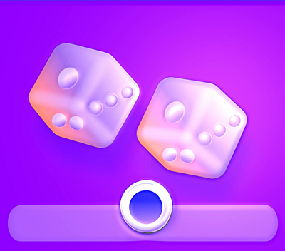 Crazy dice game branding