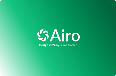 Airo - Redesign app appmobile branding mobile uxui