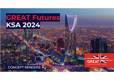 GREAT FUTURES KSA 2024 3d branding cad d5 render design event design graphic design illustration logo vectorworks