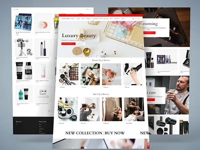 Luxury Beauty Shopify store beauty shop ecommerce store eshop fashion site graphic design luxury beauty shop online shop online store responsive website shopify shopify experts shopify online store web design web developer web development webshop website website design woocommerce wordpress wbsite